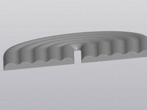 Cup coaster Rainbow 3D-printmodel
