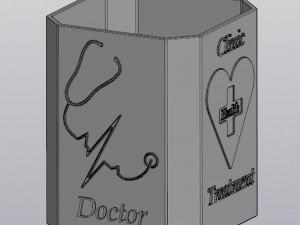 Doctor Penholder Modelo de impresión 3D