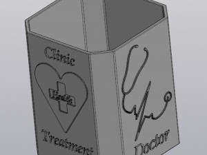 Doctor Penholder Modelo de impresión 3D
