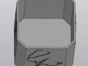 Doktor-Federhalter 3D Druckmodell