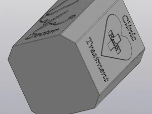 Doktor-Federhalter 3D Druckmodell