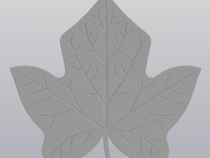 Cup coaster Ivy leaf Modelo de impresión 3D