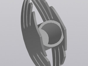 Vase Philodendron leaf 3D प्रिंट मॉडल