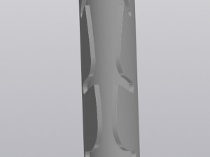 Vase Philodendron leaf 3D प्रिंट मॉडल