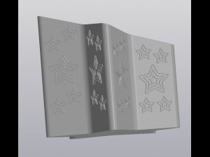Sloped star Planter Modelo de impresión 3D