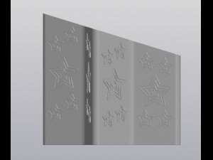 Sloped star Planter Modelo de impresión 3D