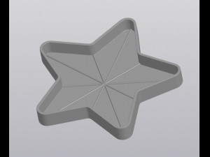 Sloped star Planter Modelo de impresión 3D