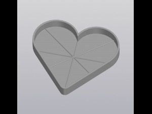 Broken heart Planter 3D Print Model