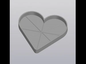 Broken heart Planter 3D Print Model