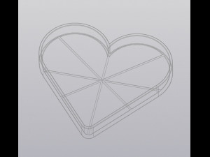 Broken heart Planter 3D Print Model