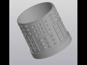 Modern Techno Planter 3D 打印模型