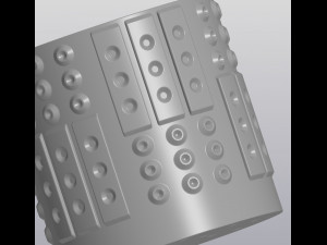 Modern Techno Planter 3D 打印模型
