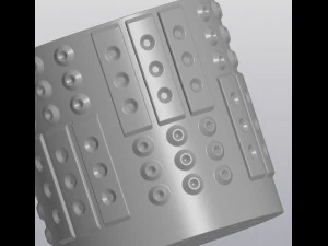 Modern Techno Planter 3D Print Model