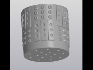 Modern Techno Planter 3D 打印模型