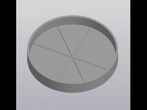 Modern Techno Planter 3D Print Model