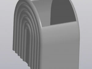 Rainbow and clouds Planter 3D Print Model