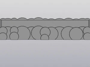Rainbow and clouds Planter 3D Print Model