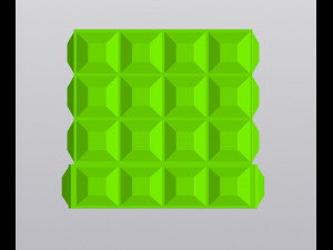 Tile planter 3D Druckmodell
