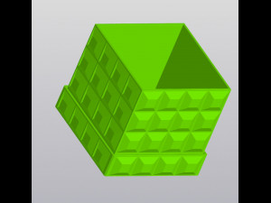 Tile planter 3D Druckmodell