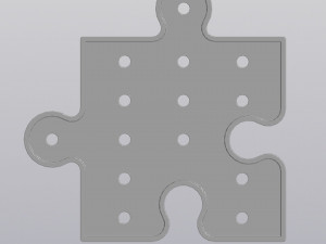 Single Puzzle Planter Modelo de impresión 3D