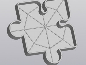 Single Puzzle Planter Modelo de impresión 3D