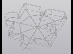 Single Puzzle Planter Modelo de impresión 3D