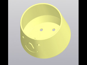 Planter with glasses Modelo de impresión 3D