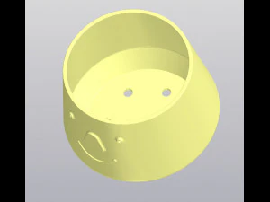 Planter with glasses 3D Print Model