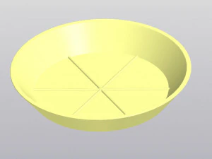 Planter with glasses 3D Print Model
