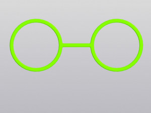 Planter with glasses Modelo de impresión 3D