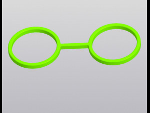 Planter with glasses Modelo de impresión 3D