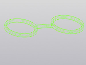 Planter with glasses Modelo de impresión 3D