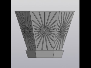 Spring sun planter Modelo de impresión 3D