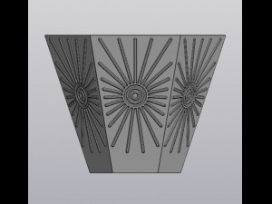Spring sun planter Modelo de impresión 3D