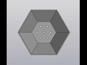 Spring sun planter 3D Print Model
