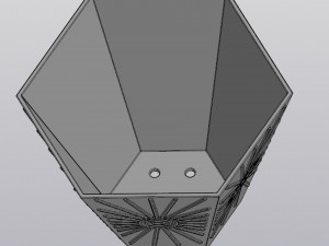 Spring sun planter Modelo de impresión 3D
