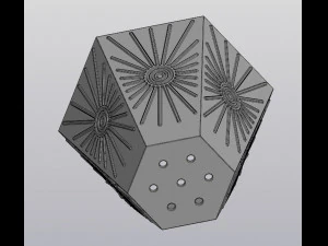 Spring sun planter 3D Print Model