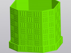 Tracery planter 3D Принт Модель