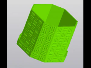 Tracery planter 3D Print Model