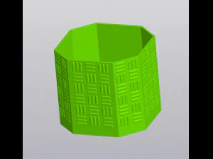 Tracery planter 3D Print Model