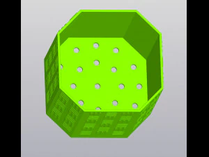 Tracery planter 3D Print Model