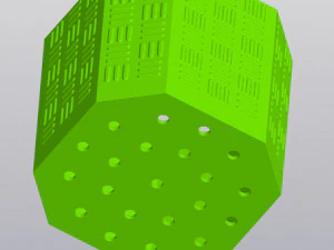 Tracery planter 3D Print Model