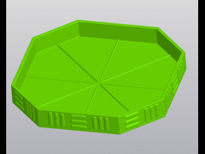 Tracery planter Modèles 3D en vedette