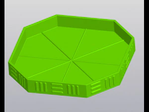 Tracery planter 3D Print Model