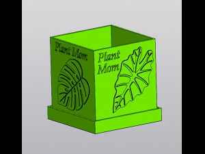 Plant Mom planter Modelo de impresión 3D