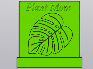 Plant Mom planter Modelo de impresión 3D