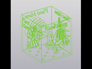 Plant Mom planter Modelo de impresión 3D