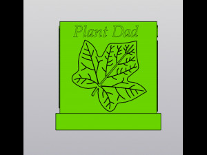 Plant Dad planter Modelo de impresión 3D