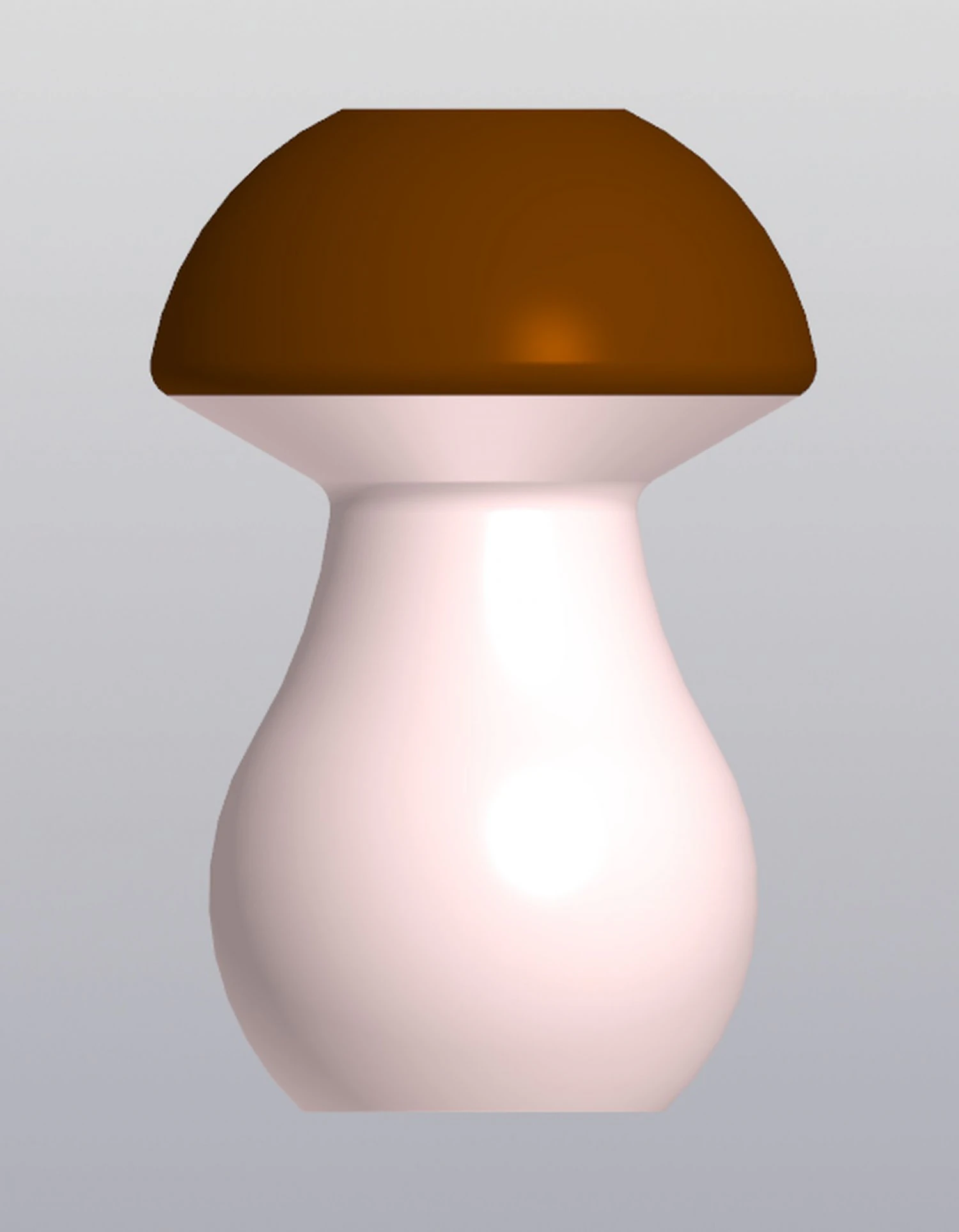 Vase Penholder Mushroom 3D Print Model .c4d .max .obj .3ds .fbx .stl .blend 