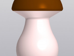 Vase Penholder Mushroom Modelo de impresión 3D
